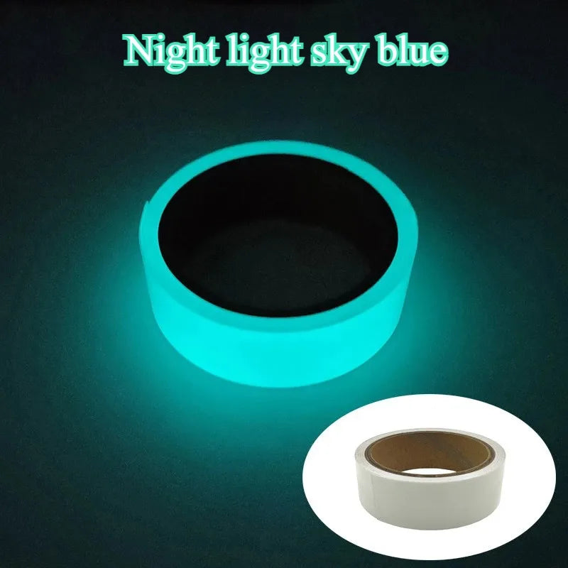 Cat luminous stickers adhesive tape night home indoor outdoor self  luminous fluorescent strips Stair warning tape DIY stage