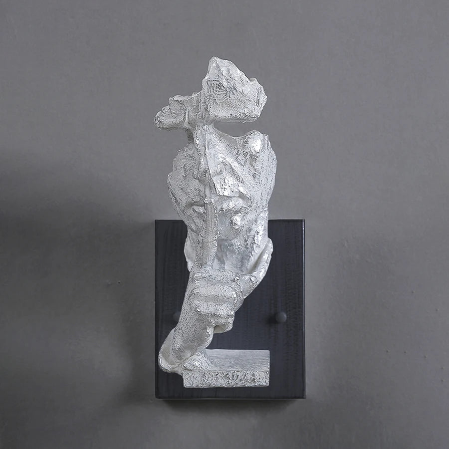 loft face wall lamp decoration salon wall lamps creative retro led light For home decor light art bar aisle indoor lighting