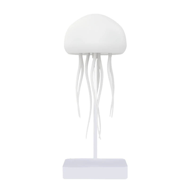 3D Movable Jellyfish Lamp USB Smart Voice Control Dimmable Color-Changing Creative Night Light Ocean Anime Light Sign Ornaments